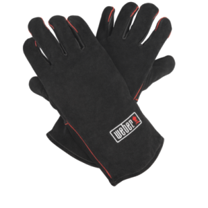 Leren barbecuehandschoenen