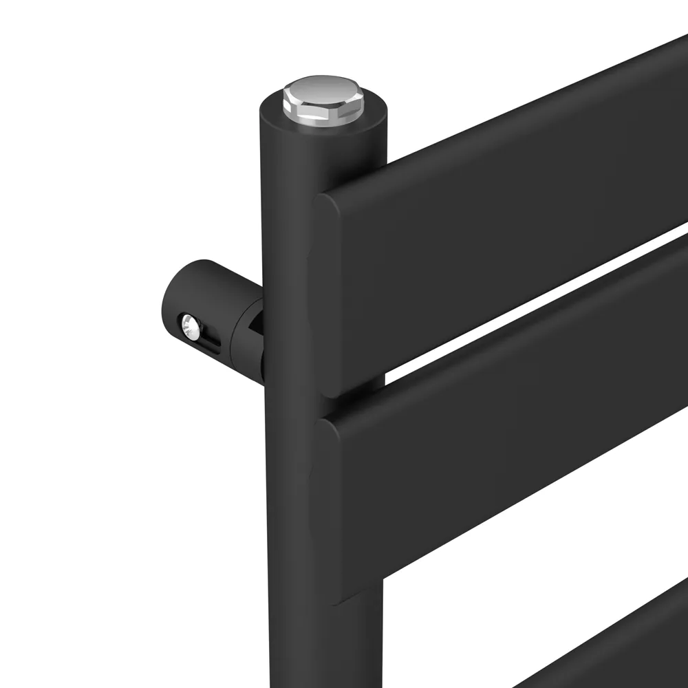 Elektrische designradiator Ella 150x60cm mat zwart 900W - Afbeelding 4