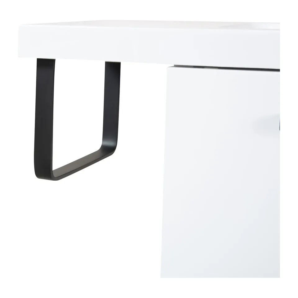 Fonteinmeubel Finn 40cm hoogglans wit - Afbeelding 5