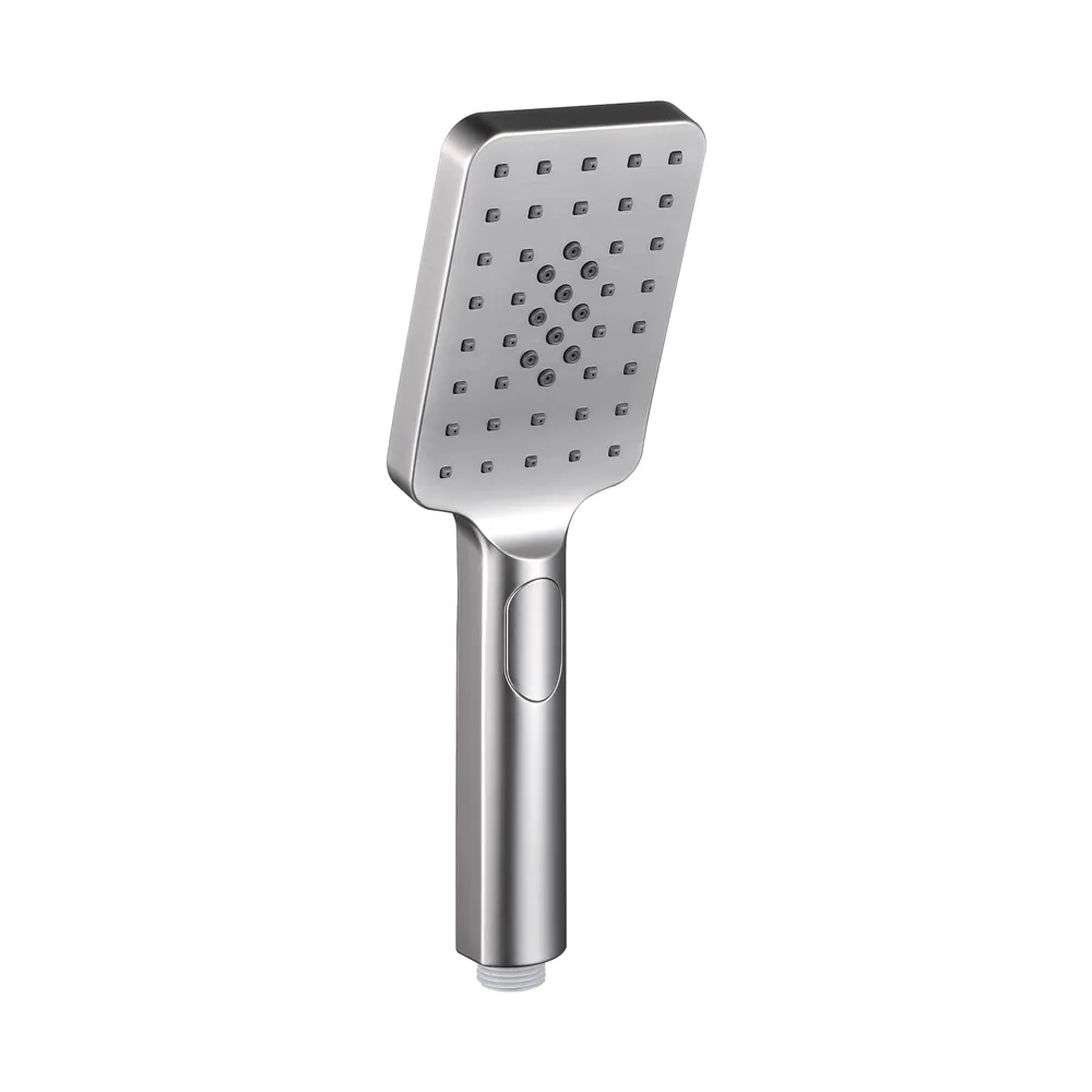Handdouche vierkant 3 standen Rvs