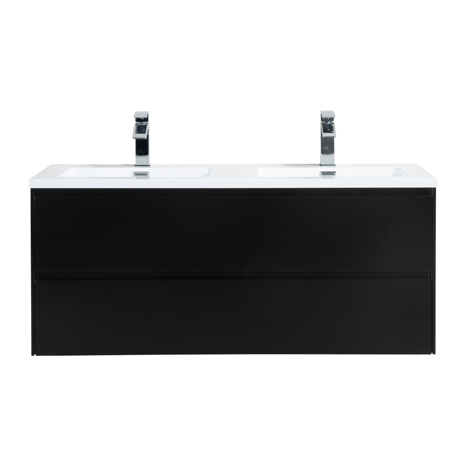 Badkamermeubel Nero 120cm mat zwart - Afbeelding 2