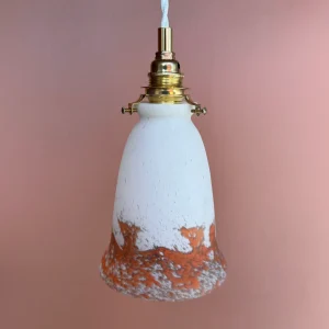 Orange Pate de Verre