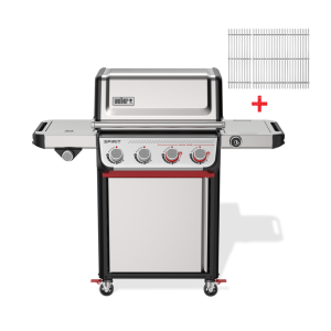Weber Spirit SP-435 + RVS Roosters