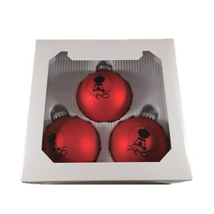 Weber Kerstballen groot 3 stuks