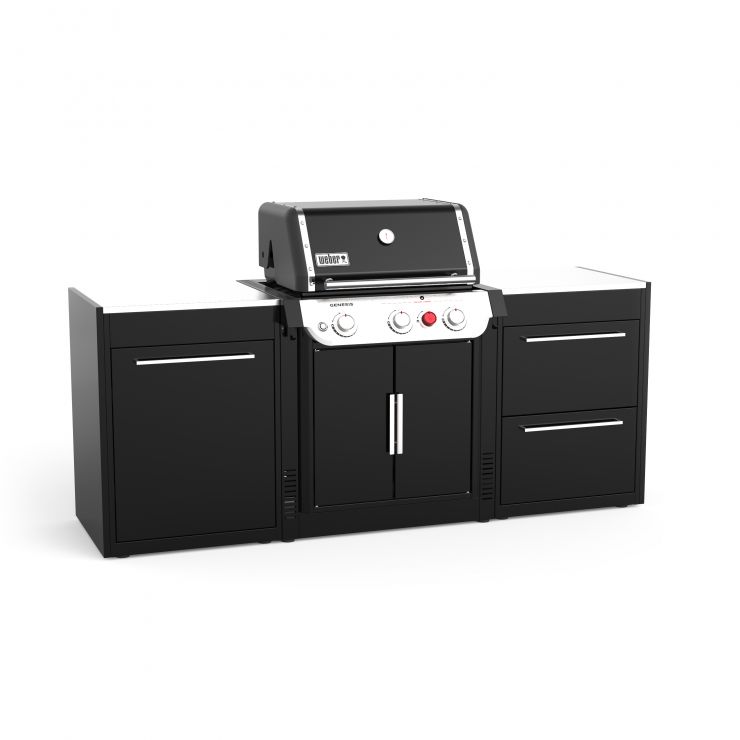 Weber Buitenkeuken (Set van 2) – voor 3 brander Spirit / Genesis zonder zijbrander - Afbeelding 4