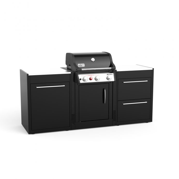 Weber Buitenkeuken (Set van 2) – voor 3 brander Spirit / Genesis zonder zijbrander - Afbeelding 5