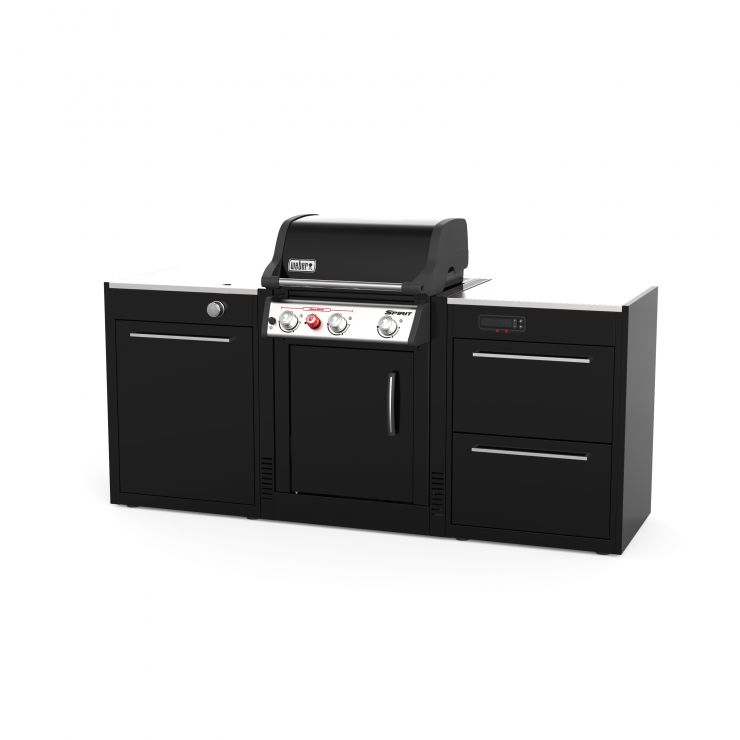 Weber Buitenkeuken (Set van 2) – voor 3 brander Spirit / Genesis zonder zijbrander - Afbeelding 3