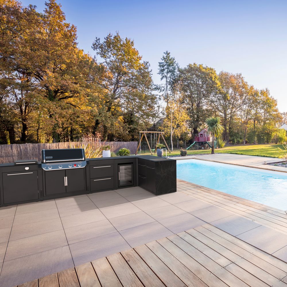 Weber Buitenkeuken (Set van 2) – voor 3 brander Spirit / Genesis zonder zijbrander - Afbeelding 9