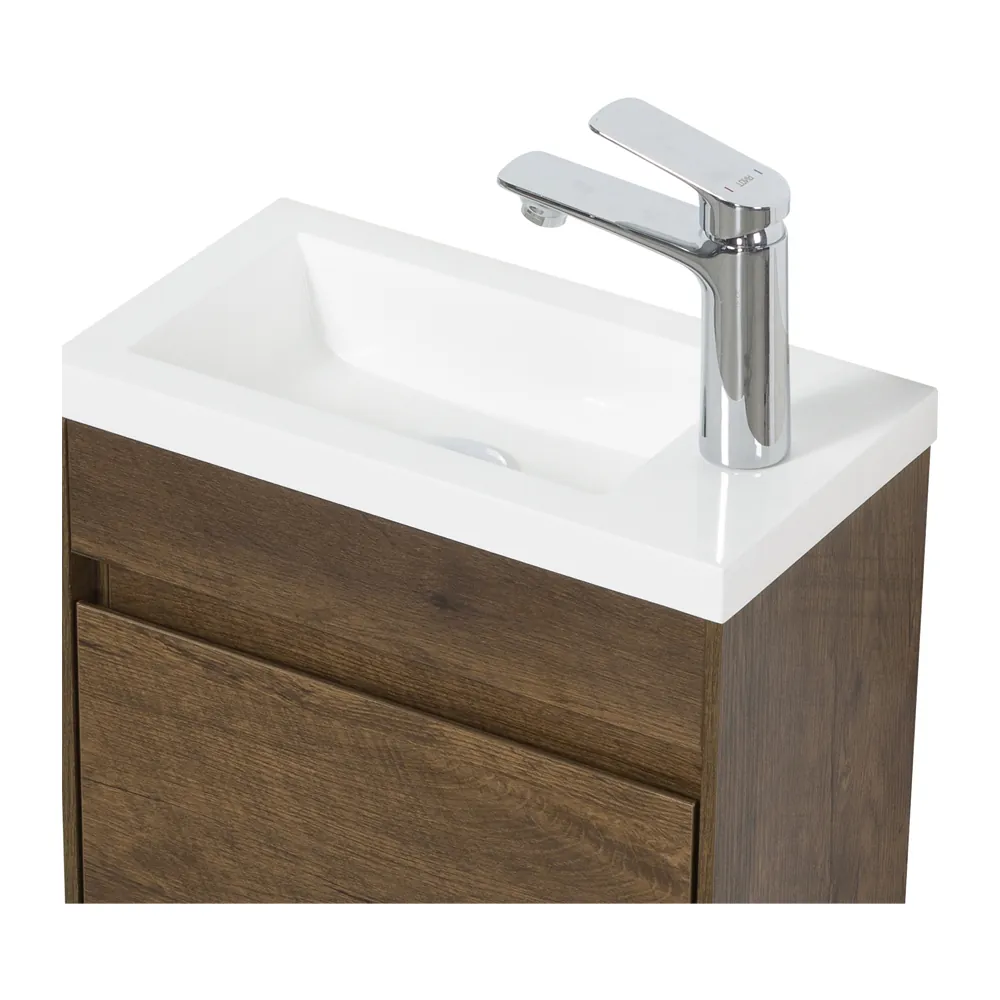 Fonteinmeubel Antonio 40cm walnoot - Afbeelding 4