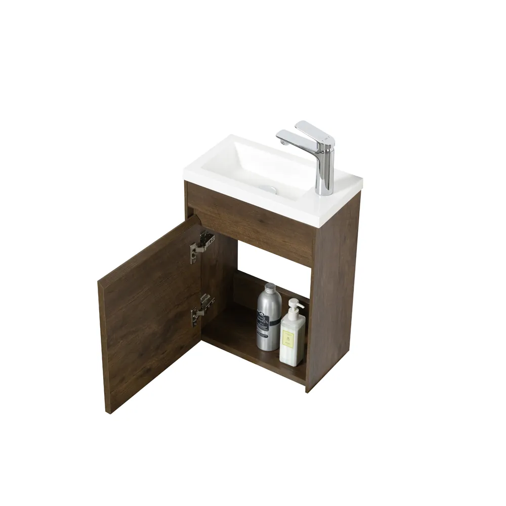 Fonteinmeubel Antonio 40cm walnoot - Afbeelding 5