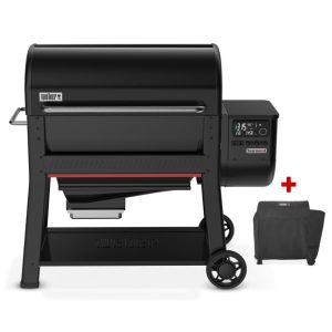 Weber Searwood XL 600 Pellet Grill + Hoes